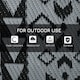 image 6 of Outsunny Reversible Waterproof Outdoor Rug W Carry Bag, 182 x 274cm, Brown | Grey | Black and Grey | 182 x 274 x 0.3cm