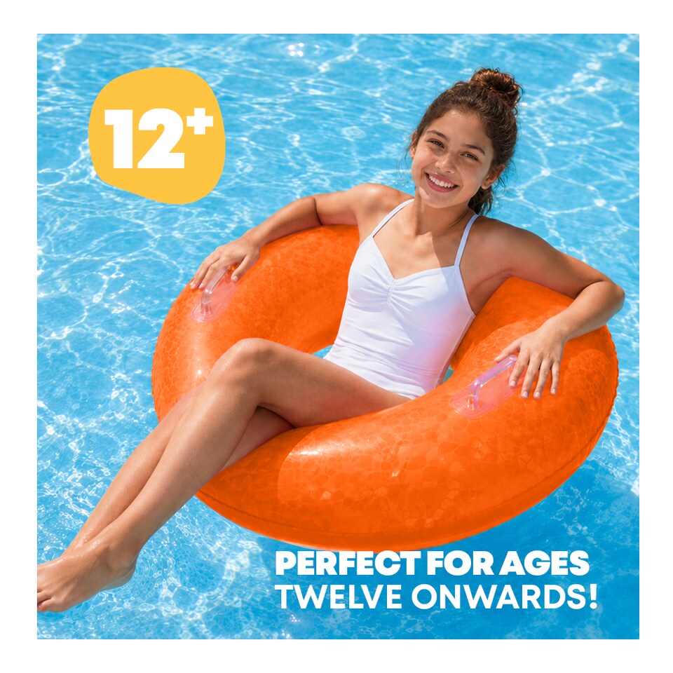 image 1 of SPLASH Inflatable Swim Ring for Pool and Beach Use