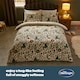 image 2 of Silentnight Winter Wonderland Teddy Fleece Duvet Set, Single, Supersoft Cosy Duvet Cover with Pillowcase Included