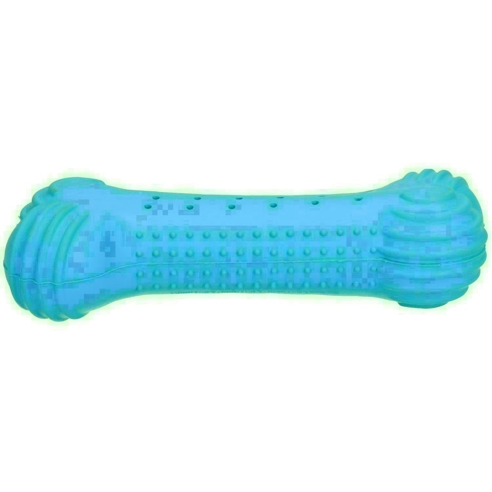 Large Chillout Cool Bone Dog Toy Heat Teething Relief Play Time 4x17cm
