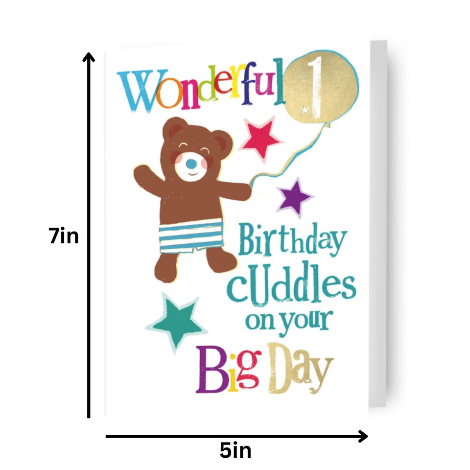 image 1 of Brightside Age 1 Birthday Card