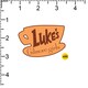 image 2 of Gilmore Girls Luke's Diner Stickers (Pack of 100) - Multicoloured - One Size
