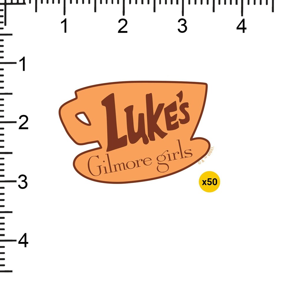 image 1 of Gilmore Girls Luke's Diner Stickers (Pack of 100) - Multicoloured - One Size