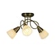 image 1 of Bradford Antique Brass Ceiling Light Gold