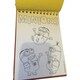 image 3 of Despicable Me It Could Be Worse Mini Minions Sketchbook Set - Black/White/Yellow - One Size