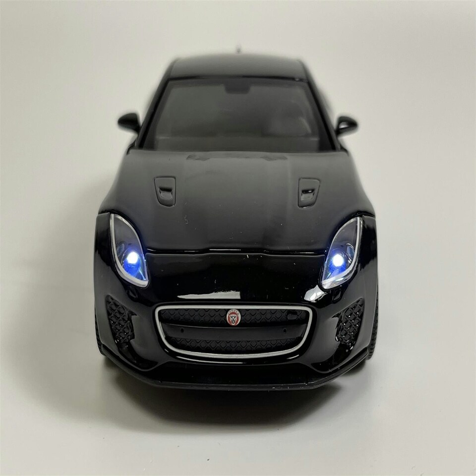 image 1 of Jaguar F Type Black LHD 1:32 Scale Light  Sound Tayumo 32110021