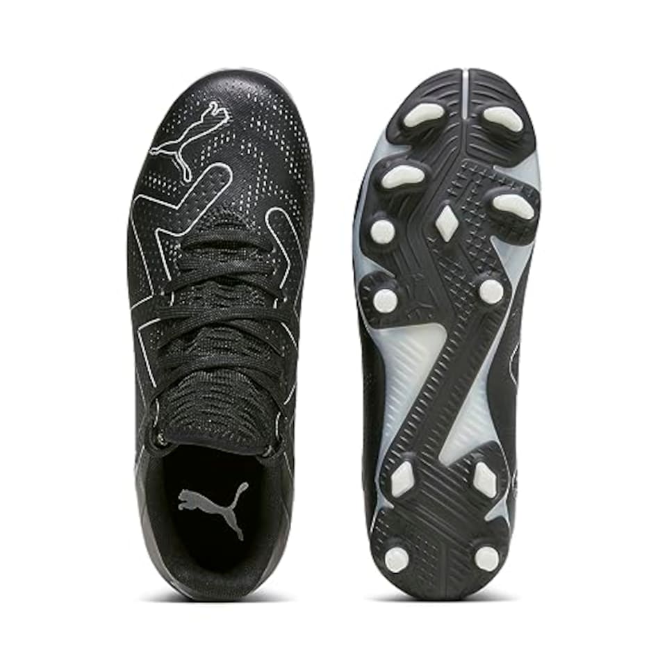 image 1 of Puma Future Play FG/AG Jr Football Boots Black/Silver J11