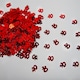 image 2 of 14g 40th Birthday Red Confetti