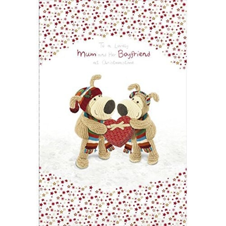 image 1 of Boofle Mum And Her Boyfriend Christmas Card