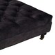 image 4 of Interiors by Premier Grey Velvet Ottoman Grey