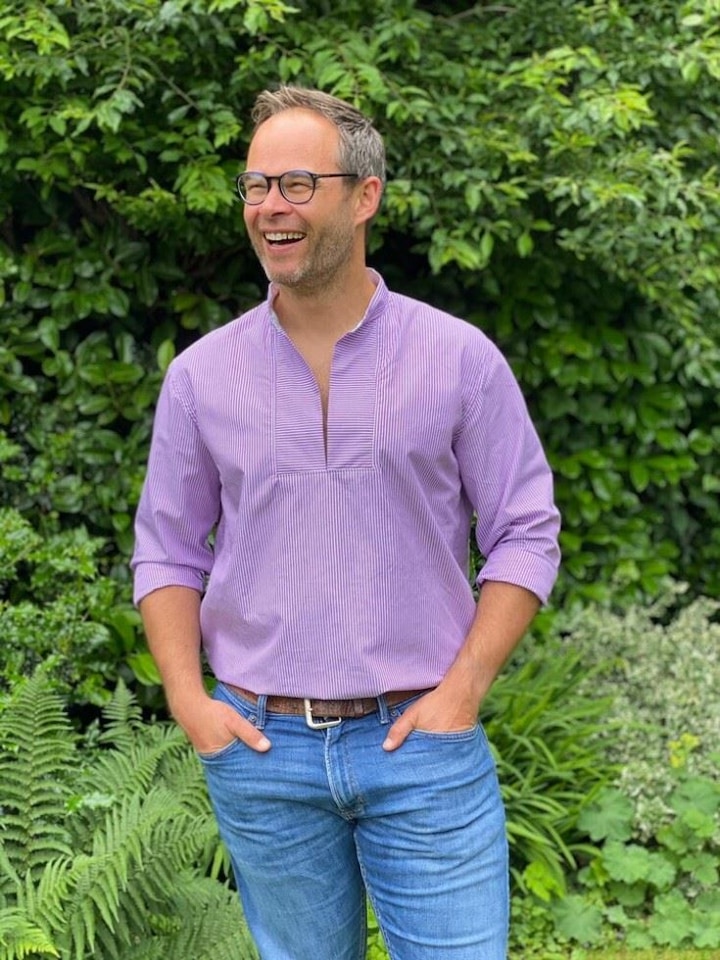 Sew Mark Francis Turlough Shirt Paper Sewing Pattern – Men’s Shirt, Sizes XS–XXL, Intermediate