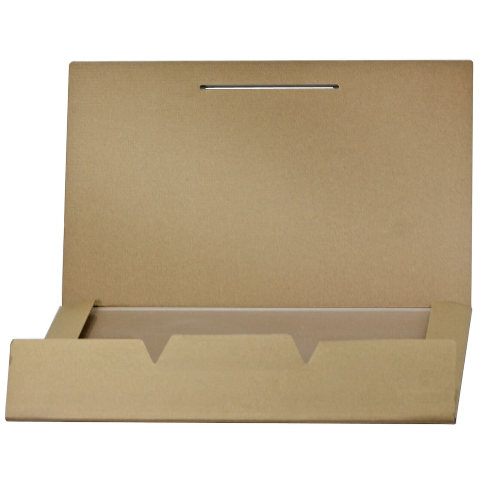 image 1 of SPARES2GO Universal Fridge Shelf Crisper Cover Clear Cut to Size 520mm x 350mm