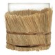 image 1 of Interiors by Premier Modern Natural Candle Holder, Coastal Styled Small Candle Holder, Natural and Round Glass Candle Holder Cream