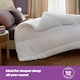 image 3 of Silentnight Deep Sleep 10.5 Tog Lightweight Duvet, Hypoallergenic Quilt, All Seasons, Made in the UK, Single