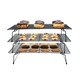 image 1 of Buckingham 3 Tier Stackable Cooling Rack System - Black