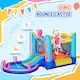 image 3 of Outsunny Bouncy Castle w Slide Water Pool Trampoline, Blower 3.6 x 1.75 x 1.8m