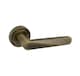 image 2 of AXS Detroit Door Handles on Rose - Door Pack - Bathroom Door - Antique Brass