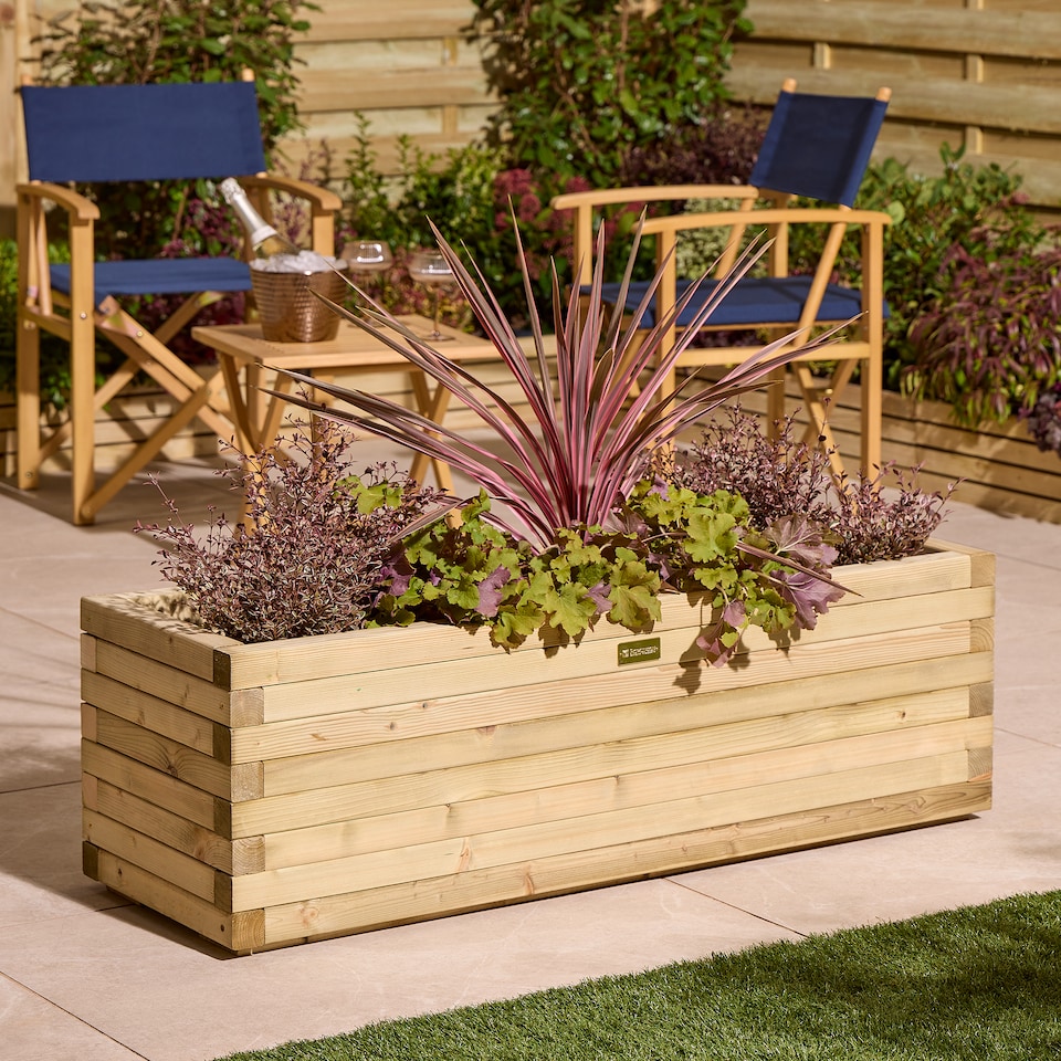 image 1 of Rowlinson Premier Patio Trough Planter 1.2m