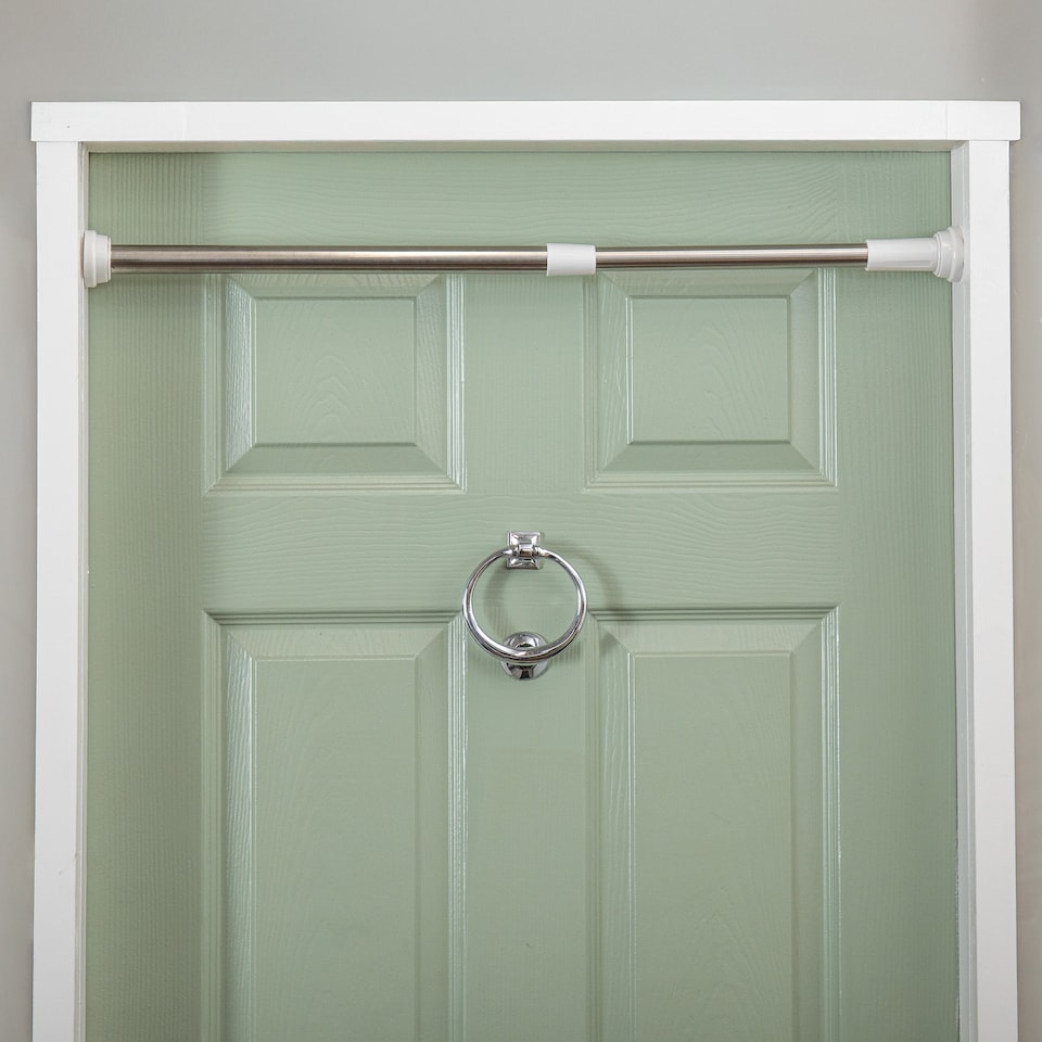 image 1 of 50-80cm Small Adjustable Window or Door Display Tension Rod