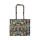 image 1 of Ulster Weavers Finch & Flower Shoulder Bag - PVC  Navy