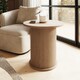 image 2 of Omari Side Table | Brown | Oak
