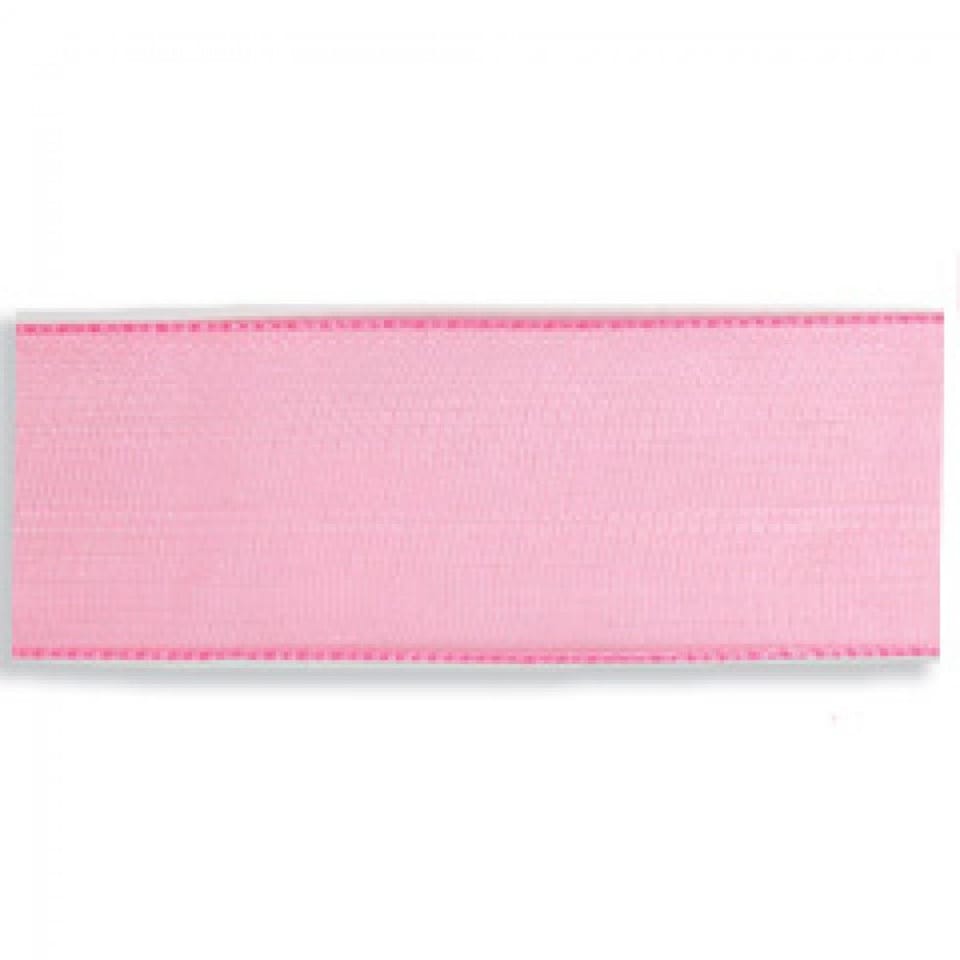 Encrypted Pink Trimits Hot Pink 16mm Organza Ribbon for Dressmaking - per 50 metre ...