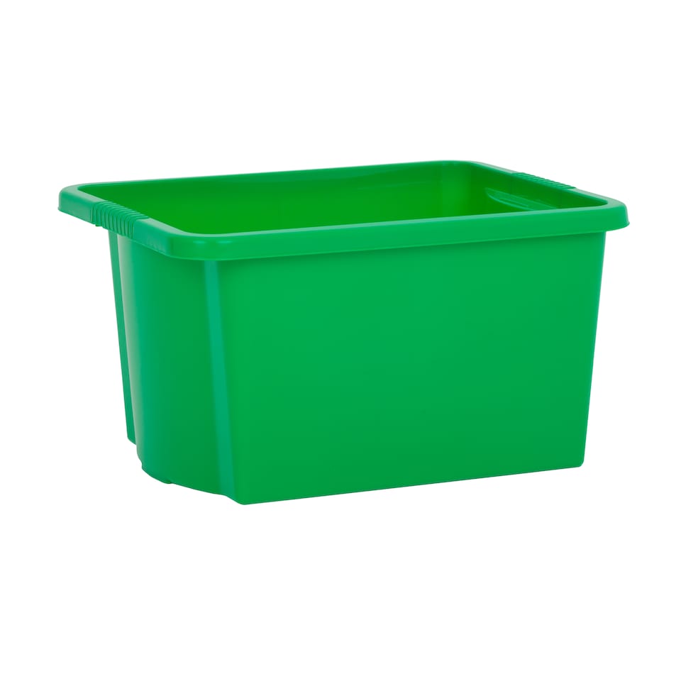 image 1 of Wham Stack & Store 4 x 30L Plastic Storage Boxes | Multi | 4