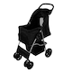 image 1 of Pet Stroller with Rain Cover – Black One Size