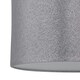 image 3 of Silvery Grey Glitter 30cm Pendant Lightshade Grey