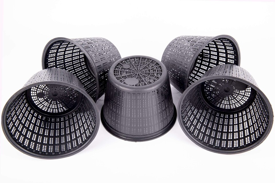 image 1 of Pond Planting Basket - Round - 14cm / 1 Ltr