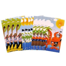 Assorted Mini Pirate Notebooks - Pack of 12