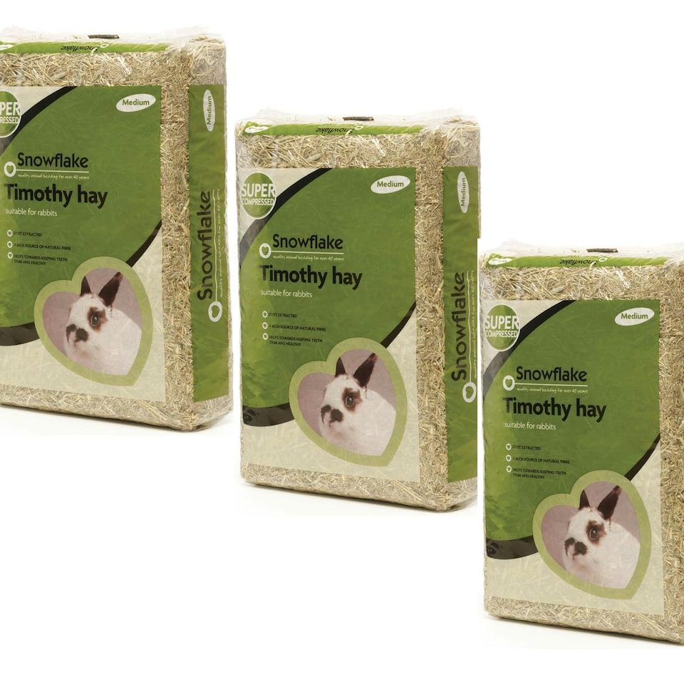 image 1 of 2 x 1.5KG Timothy Hay Natural Fibre Grass Dust Extracted For Animals