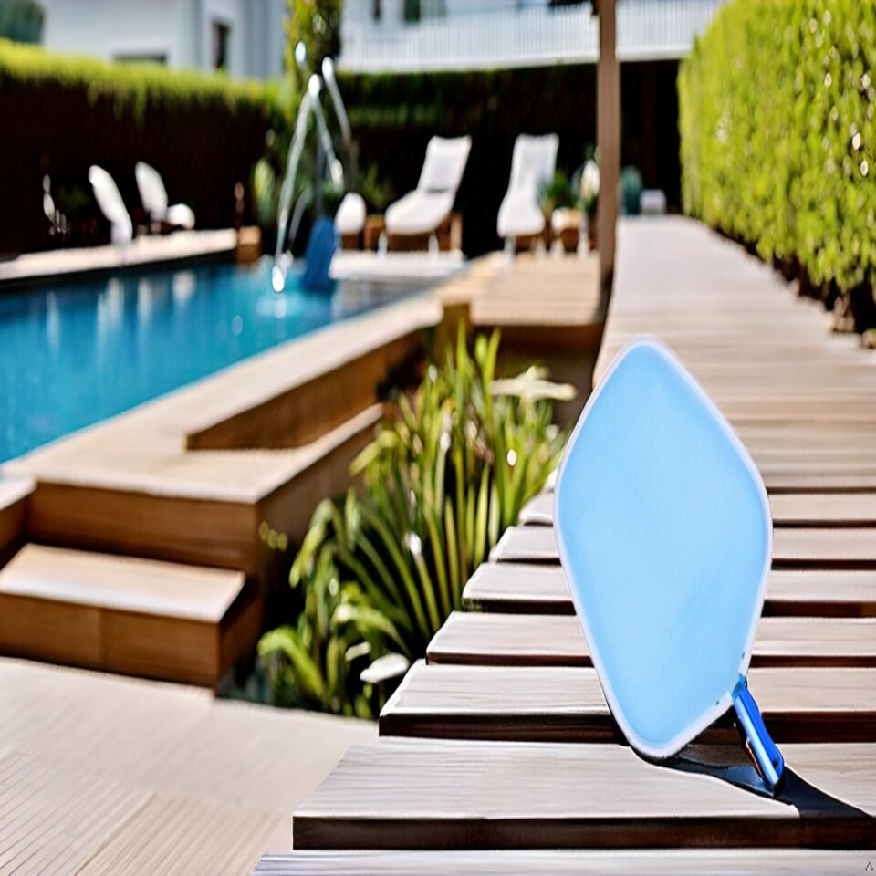 image 1 of Deep Blue Pro Aluminum Shallow Water Leaf Net
