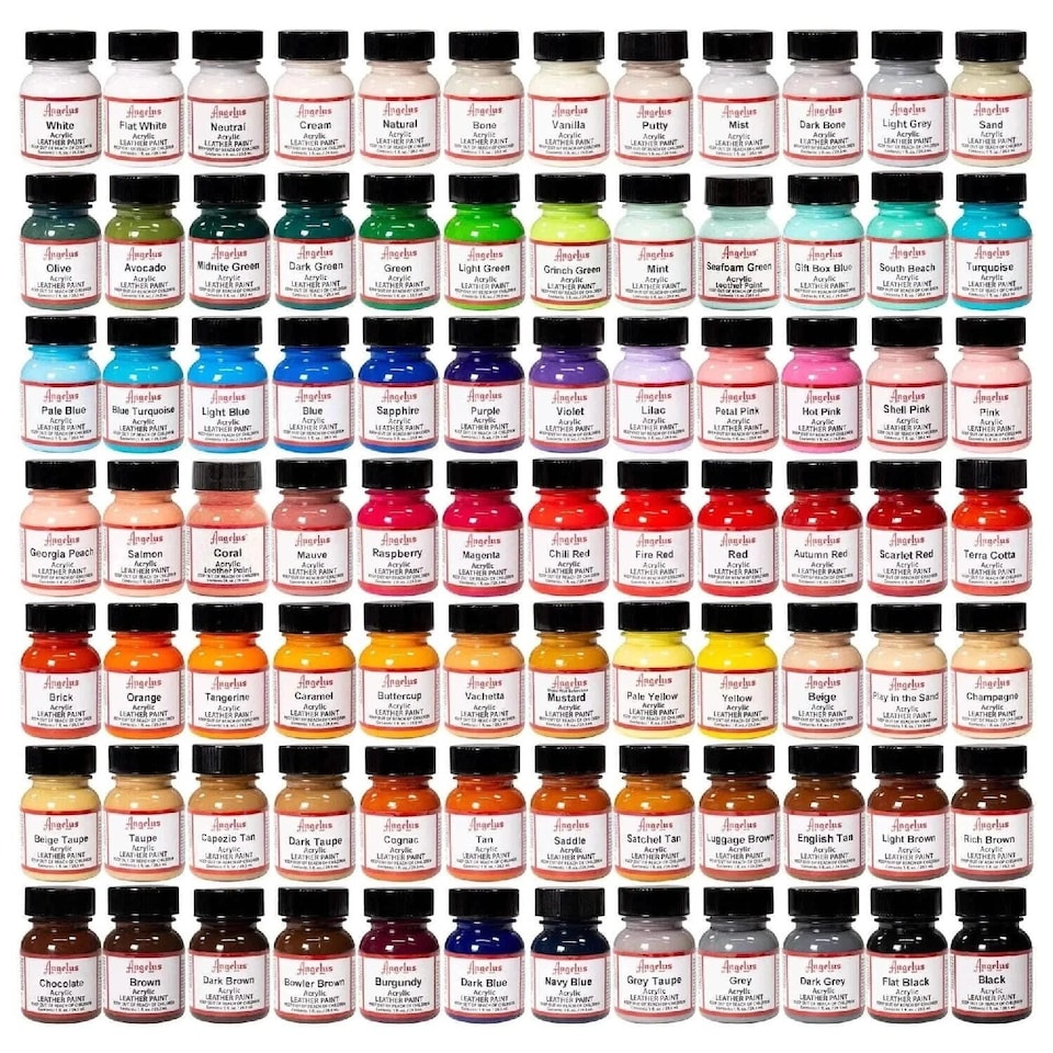 image 1 of Angelus Leather Paint for Sneaker Customs and Shoes 1oz