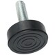 image 7 of SPARES2GO Universal Washing Machine Adjustable Screw in Foot (Pack of 2, 10mm Thread)