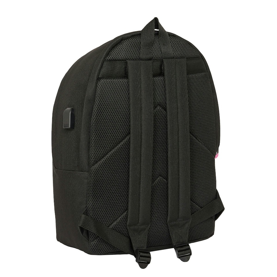 image 1 of Rucksack for Laptop and Tablet with USB Output Kings League +usb kings league Black 31 x 44 x 18 cm N/A | N/A | One Size