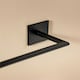 image 3 of Cosmic Wall Mounted Hand Towel Rail with Stainless Steel Chrome Finish 30 cm