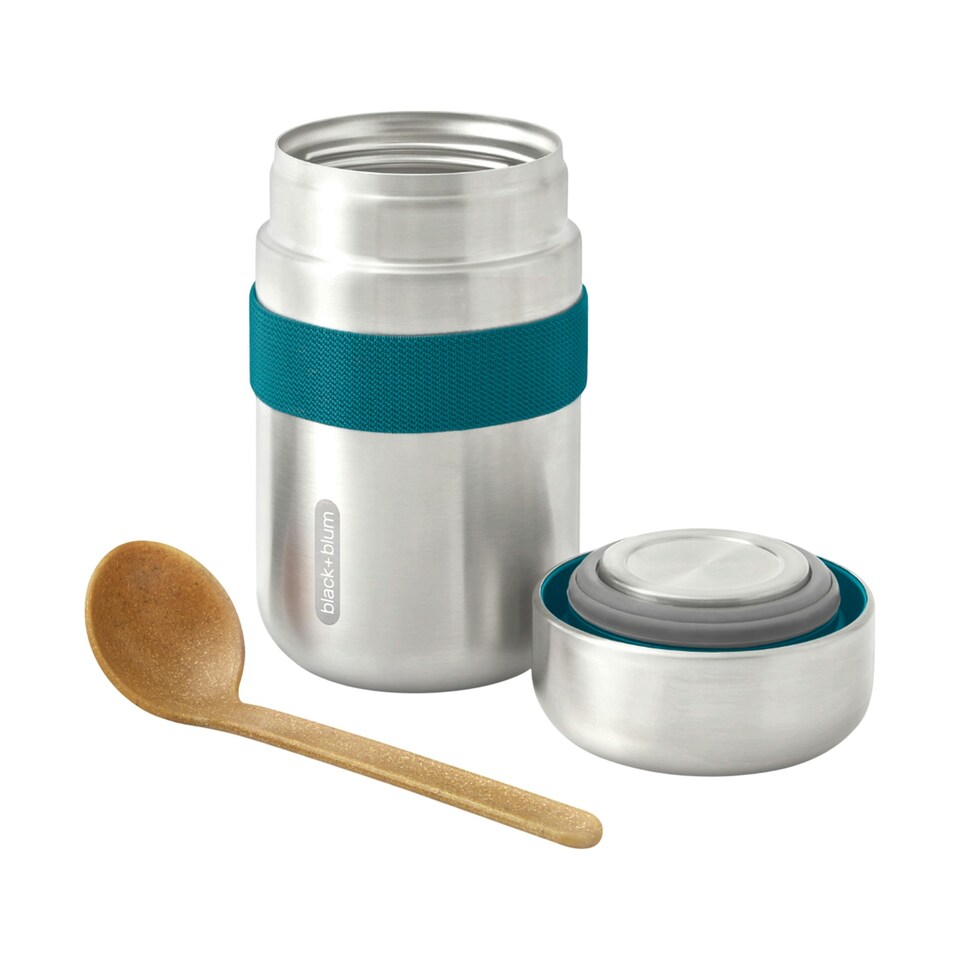 image 1 of Black + Blum 400ml Food Flask - Turquoise - One Size