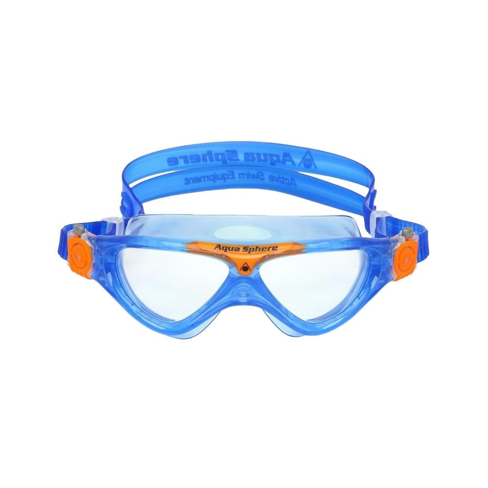 Aquasphere Childrens/Kids Vista Swimming Goggles - Blue/Orange - One Size