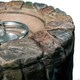 image 5 of Centurion Supports Fireology KALUYA Bronze Lavish Garden and Patio Gas Fire Pit with Eco-Stone Finish - Fully Assembled