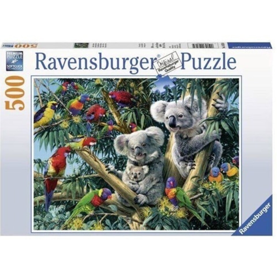 Koalas in a tree (500 pieces)