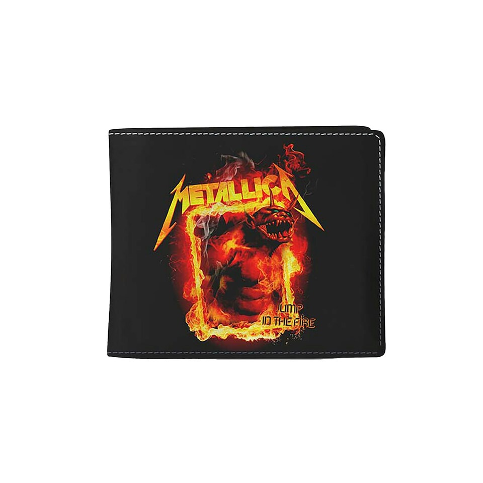 image 1 of Rocksax Metallica Wallet - Jump In The Fire