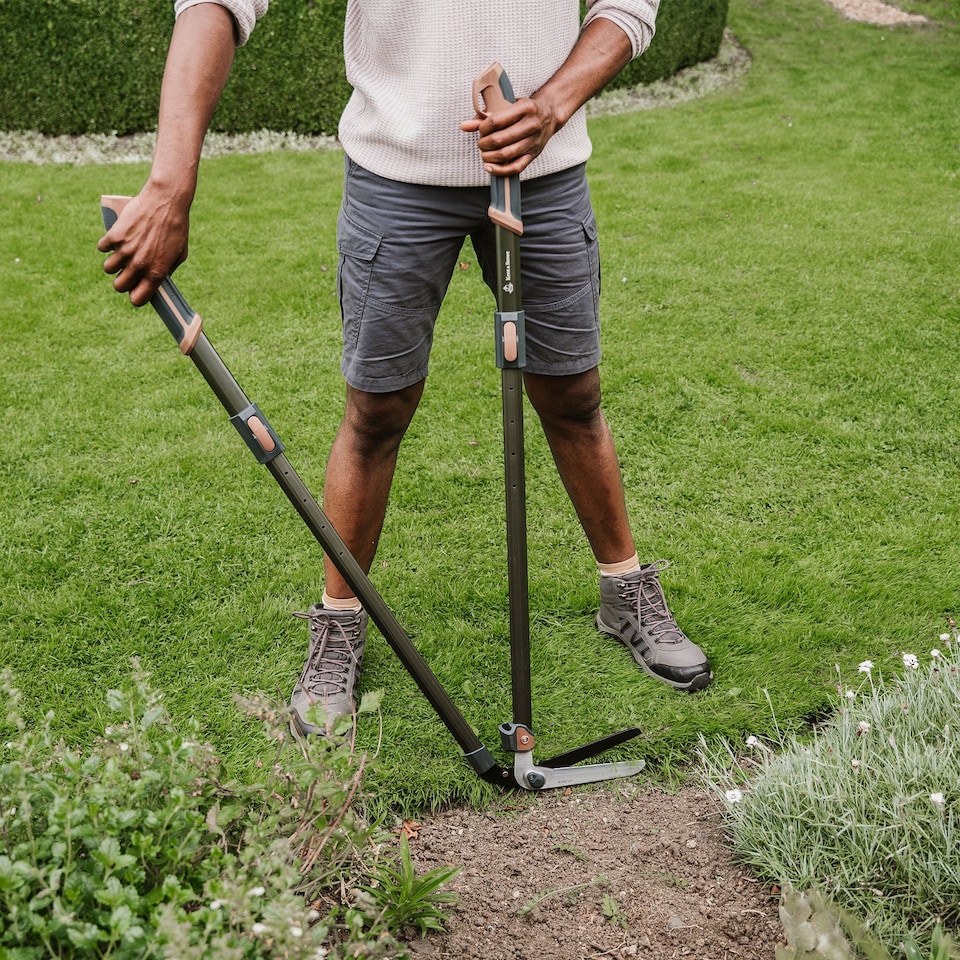 image 1 of Kent & Stowe SureCut Adjustable Height Lawn Edging Shears