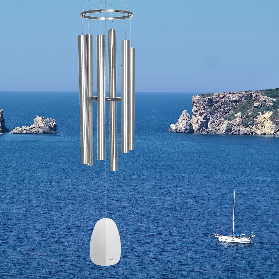 image 1 of Woodstock Windsinger Chimes of Apollo - Silver
