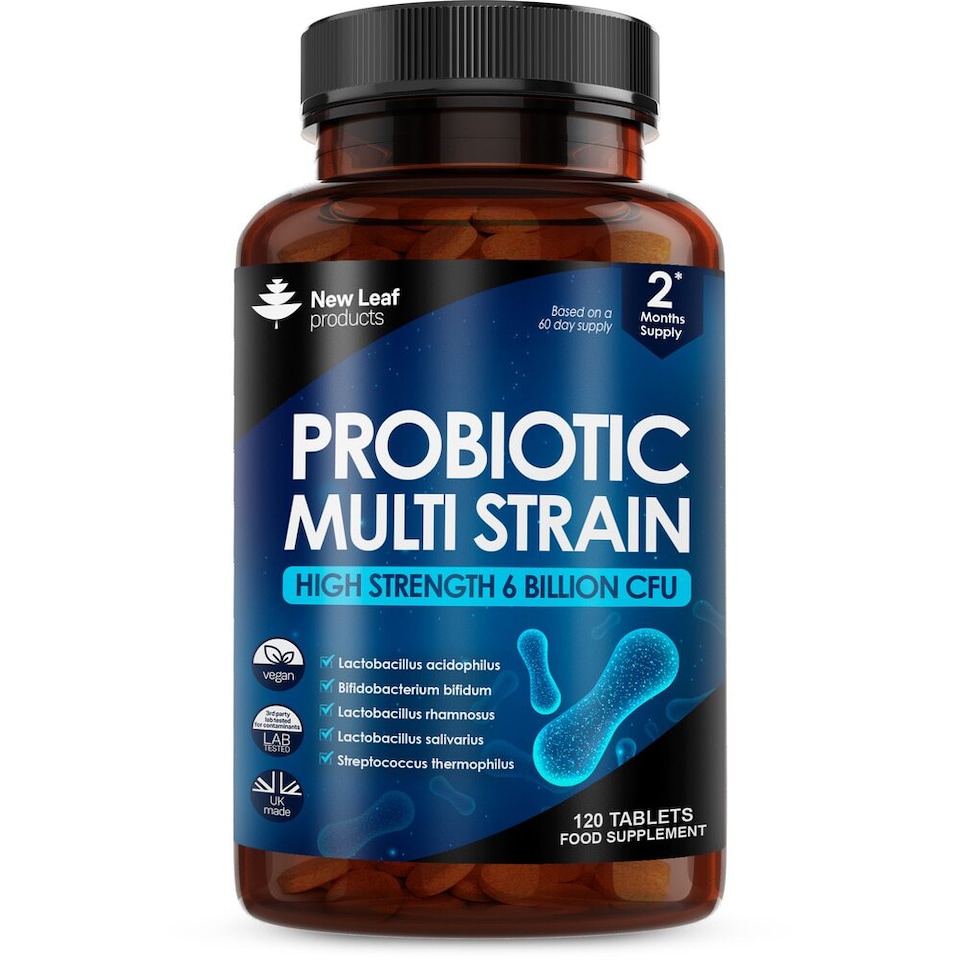 image 1 of Probiotic Multi Strain 120 Tablets Gut & Digestive
