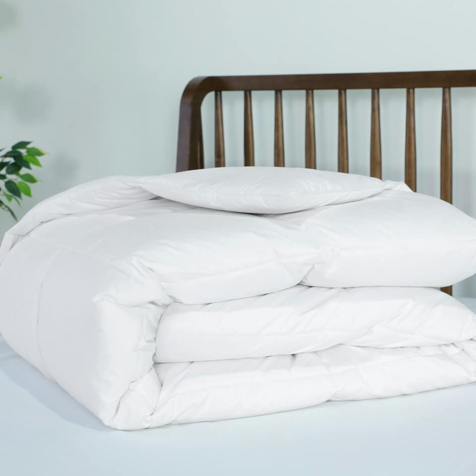 image 1 of Duck Feather & Down Duvet - 10.5 Tog Superking White | White | Super King