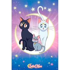 Sailor Moon Luna, Artemis & Diana 61 x 91.5cm Maxi Poster