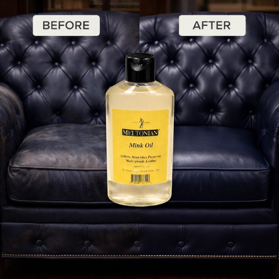 image 1 of Meltonian Mink Oil - Deep Conditioning & Weather Protection for Leather 125ml