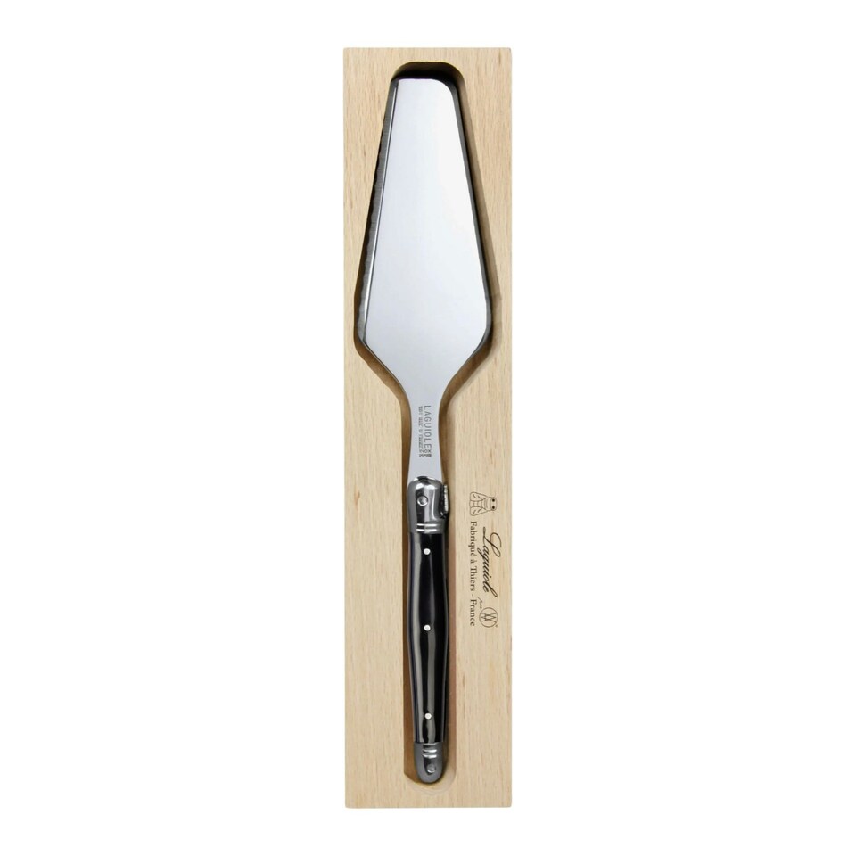 image 1 of Laguiole Cake Server in Wooden Gift Tray