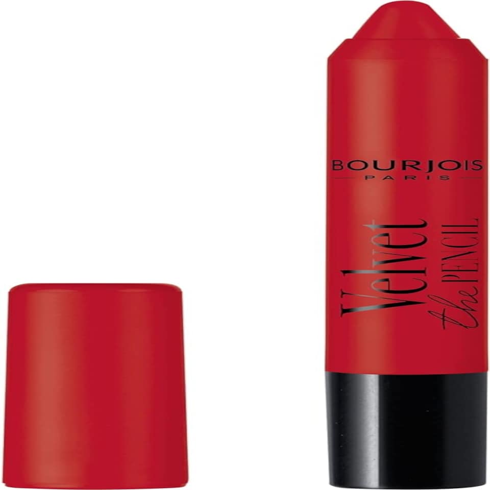 Bourjois Paris Velvet The Pencil Lipstick - 14 Amuse Rouge